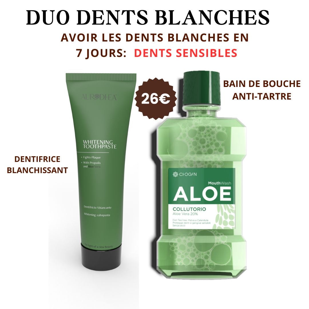 DUO BENTS BLANCHES : DENTS SENSIBLES