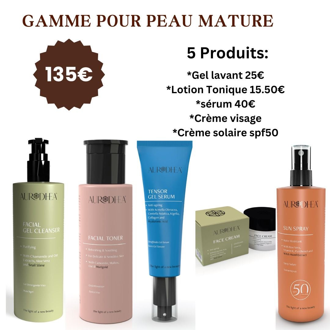 GAMME POUR PEAU MATURE