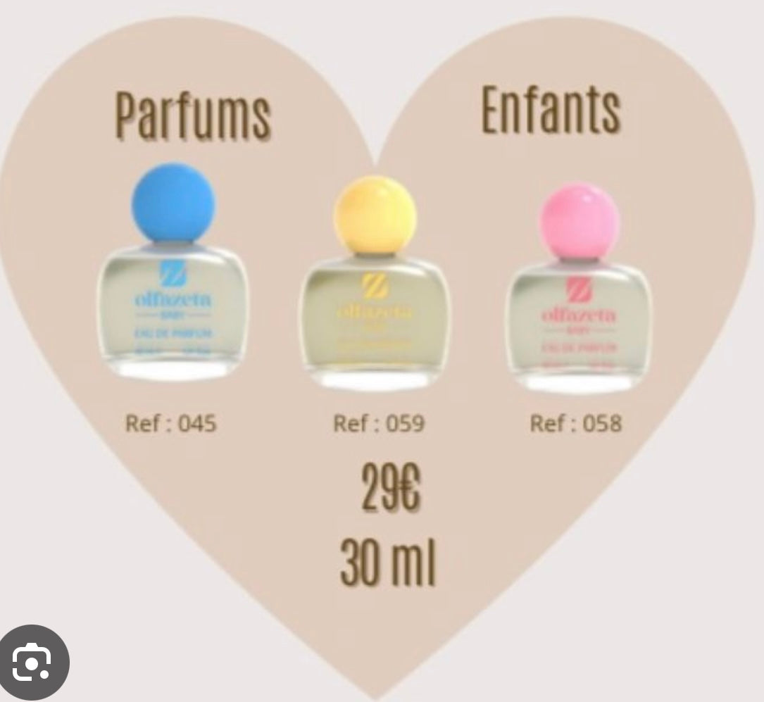 Parfum enfant garçon N°045 HYPOLLERGÉNIQUE - 30 ML